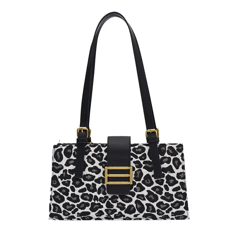 Leopard Women Handbags European Leather Ladies Shoulder Bags Female Girl Crossbo