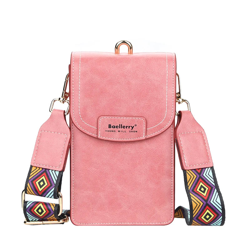 Mini Women Messenger Bag with Phone Pocket