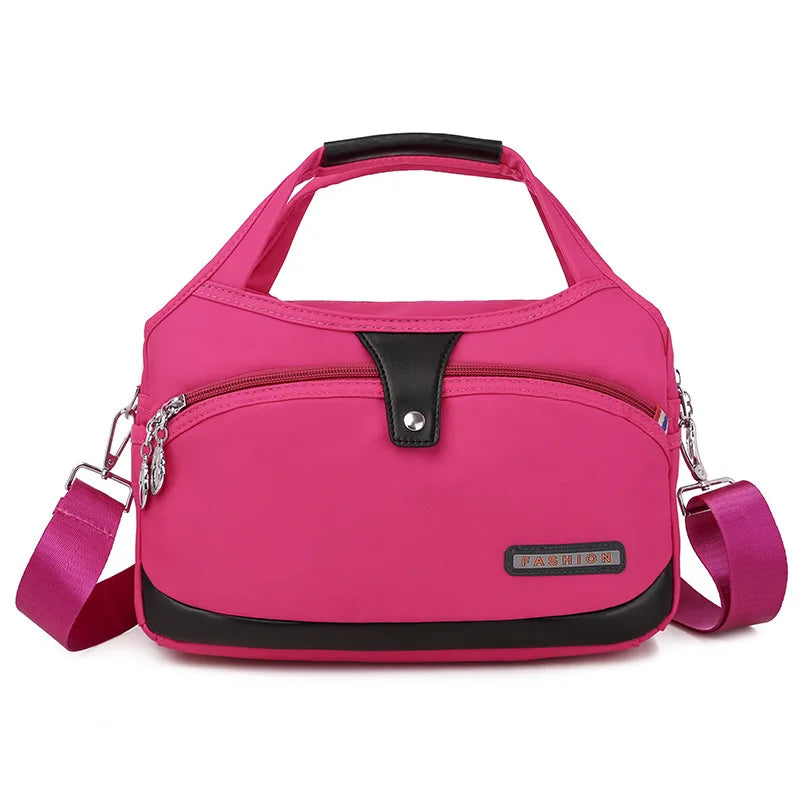 Oxford Handbag Large Capacity Canvas Bag Women Shoulder Messenger Purse