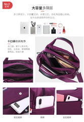Oxford Handbag Large Capacity Canvas Bag Women Shoulder Messenger Purse