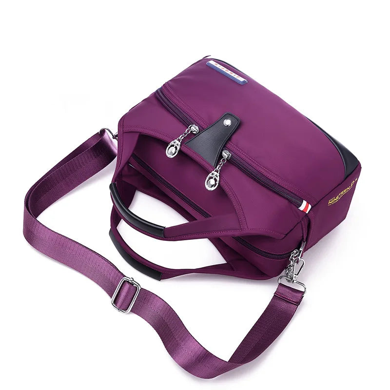 Oxford Handbag Large Capacity Canvas Bag Women Shoulder Messenger Purse
