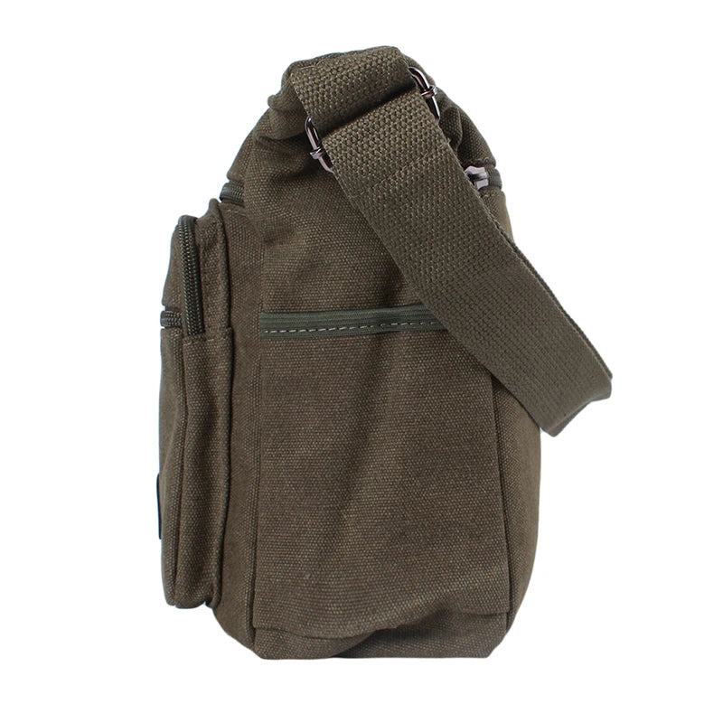Retro Casual Shoulder Bag Canvas Outdoor Unisex Messenger Bag