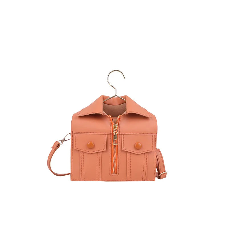 Quirky Stitching Small Square Bag Women's Crossbody