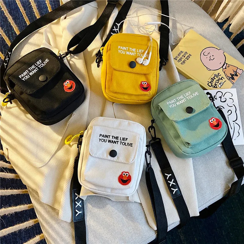 Japanese Harajuku Style Small Square Shoulder Bag