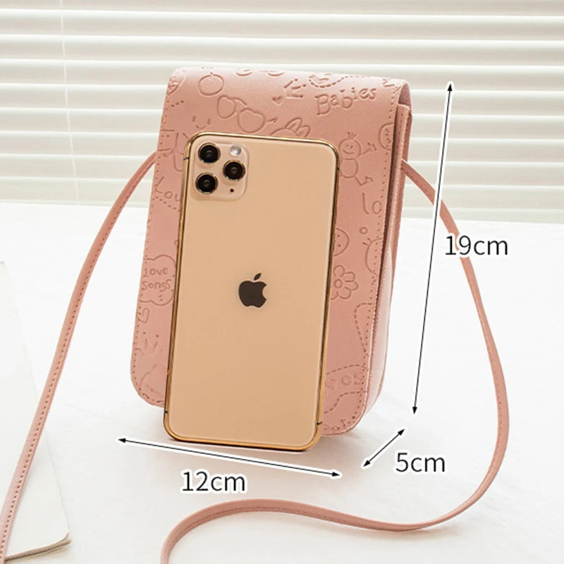 Mini Cross-body Mobile Phone Shoulder Bag with Woven Tassel