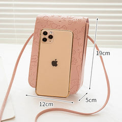 Mini Cross-body Mobile Phone Shoulder Bag with Woven Tassel
