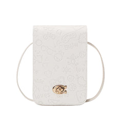Mini Cross-body Mobile Phone Shoulder Bag with Woven Tassel