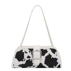 Striped Women Handbags European Leather Ladies Shoulder Bags