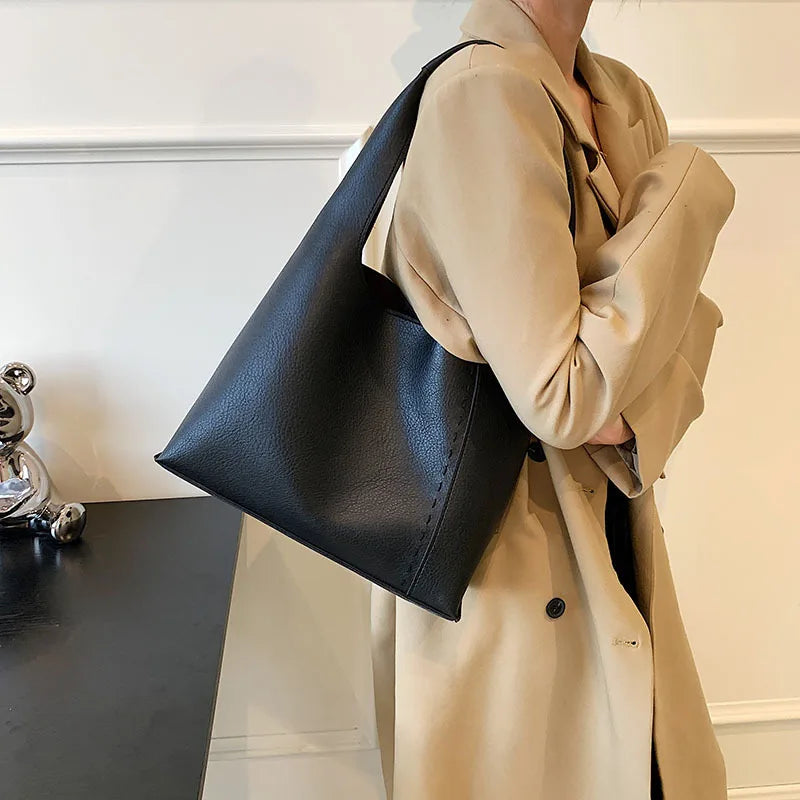 Large Underarm Shoulder Bag Women Bucket Bag Travel Tote Bags