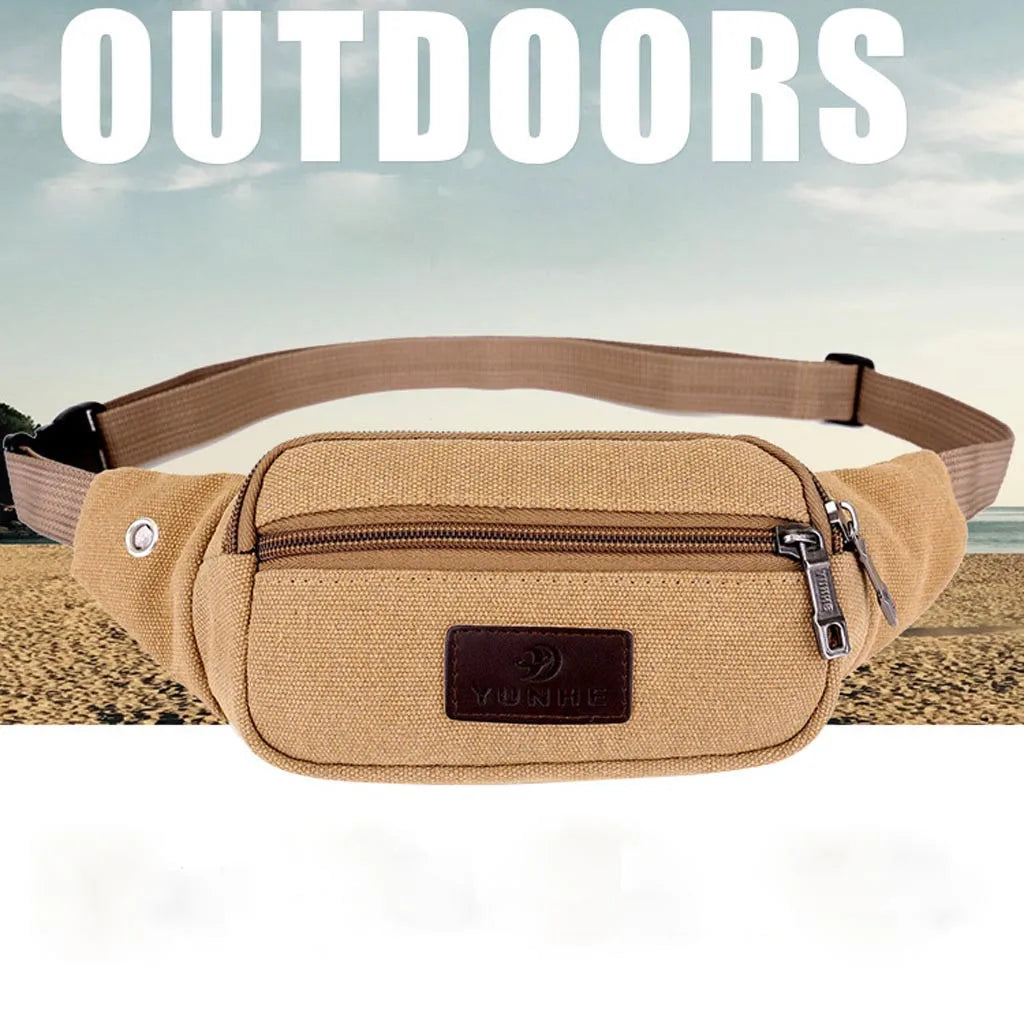 Outdoor Sports Shoulder Bag Men Belt Bag Phone Fanny Pack Heuptas