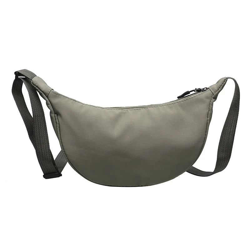 Women's Wind Vane Shoulder Bag Big Capacity Nylon Dumpling Bag