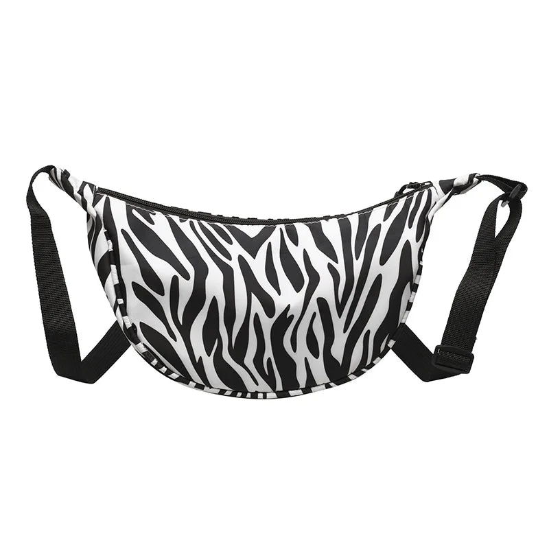 Women's Wind Vane Shoulder Bag Big Capacity Nylon Dumpling Bag