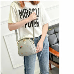 Women Bag Ladies Handbag Girl Crossbody Bag Pu Leather Causal Classic Tote Purse