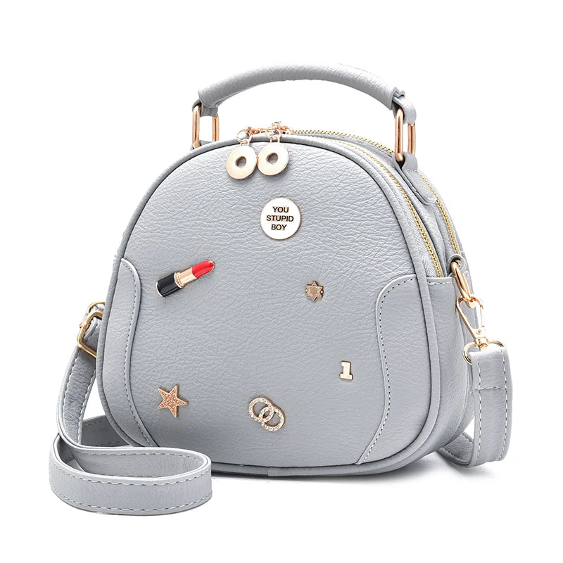 Women Bag Ladies Handbag Girl Crossbody Bag Pu Leather Causal Classic Tote Purse