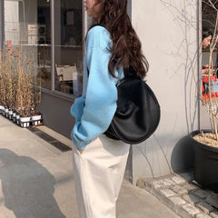 Women Casual Hobo Bags Large Capacity Handbags Girls Shoulder Crossbody Bag