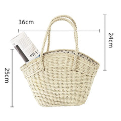 Women Hobos Beach Bag Shoulder Bag Straw Bag Lady Girls Handbags
