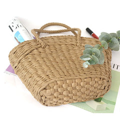 Women Hobos Beach Bag Shoulder Bag Straw Bag Lady Girls Handbags