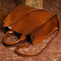 Women Leather Tote Large Handbag European Messenger Bag
