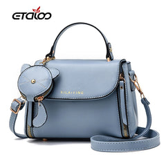 Women PU Leather Messenger Bags Crossbody Chain Bag And Handbags