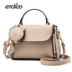 Women PU Leather Messenger Bags Crossbody Chain Bag And Handbags