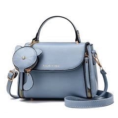 Women PU Leather Messenger Bags Crossbody Chain Bag And Handbags