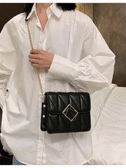 Women Shoulder Bag French Lock Chains Handbag Ladies