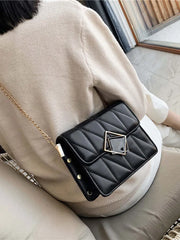 Women Shoulder Bag French Lock Chains Handbag Ladies