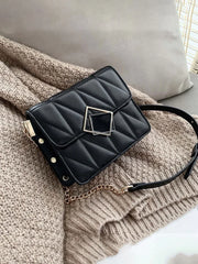 Women Shoulder Bag French Lock Chains Handbag Ladies