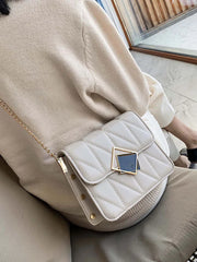 Women Shoulder Bag French Lock Chains Handbag Ladies