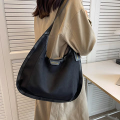 Stylish PU Leather Tote Bag for Women - High Capacity Handbag