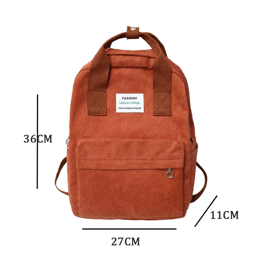 Female Backpack College School Bag Harajuku Travel Shoulder Bags