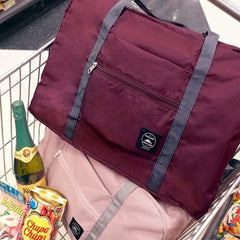 Waterproof Foldable Travel Bag Large Capacity Unisex Luggage Gym Yoga Storage