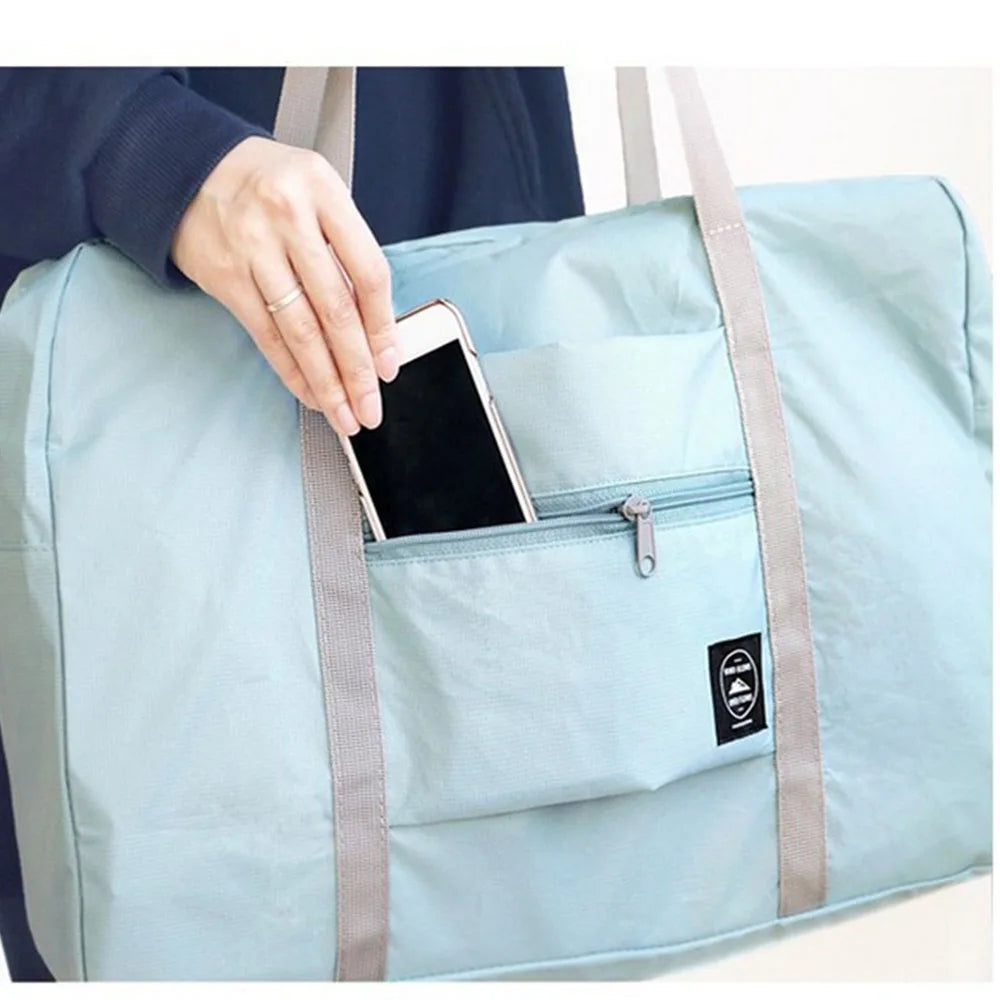 Waterproof Foldable Travel Bag Large Capacity Unisex Luggage Gym Yoga Storage