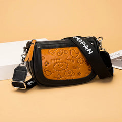 Leather Handbags Women's Bag Women Shoulder Crossbody Bags High Cowhide Ladies T