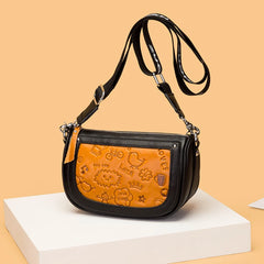 Leather Handbags Women's Bag Women Shoulder Crossbody Bags High Cowhide Ladies T
