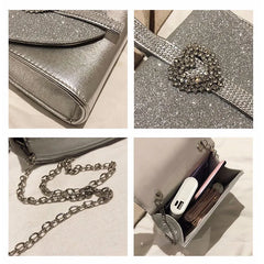 Crystal Wedding Party Handbags Purse Rhinestones Clutches Evening Bags