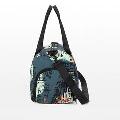 Graffiti Sports Fitness Bag Travel Bag Luggage Handbag Women Shoulder Bag