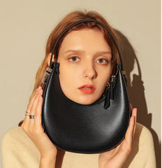 Half Moon Vintage Women Small Shoulder Bags