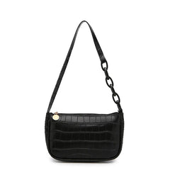Retro PU Leather Handbag Shoulder Tote Underarm Top Handle Bag
