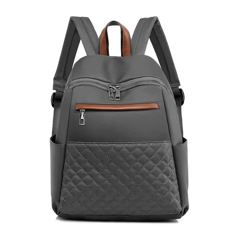Nylon Backpack Women Large Capacity Waterproof Travel Bags