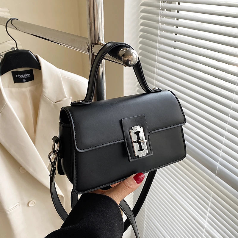 High Pu Leather Women's Crossbody Bags Classic Top Handle Handbags