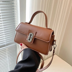 High Pu Leather Women's Crossbody Bags Classic Top Handle Handbags