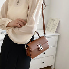 High Pu Leather Women's Crossbody Bags Classic Top Handle Handbags