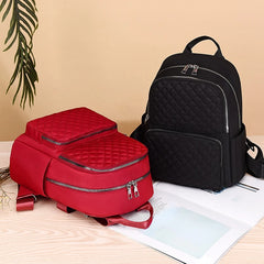 Waterproof Nylon Backpacks Women Large Capacity Travel School Bags