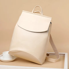 High Women PU Leather Teenage Girls Backpack