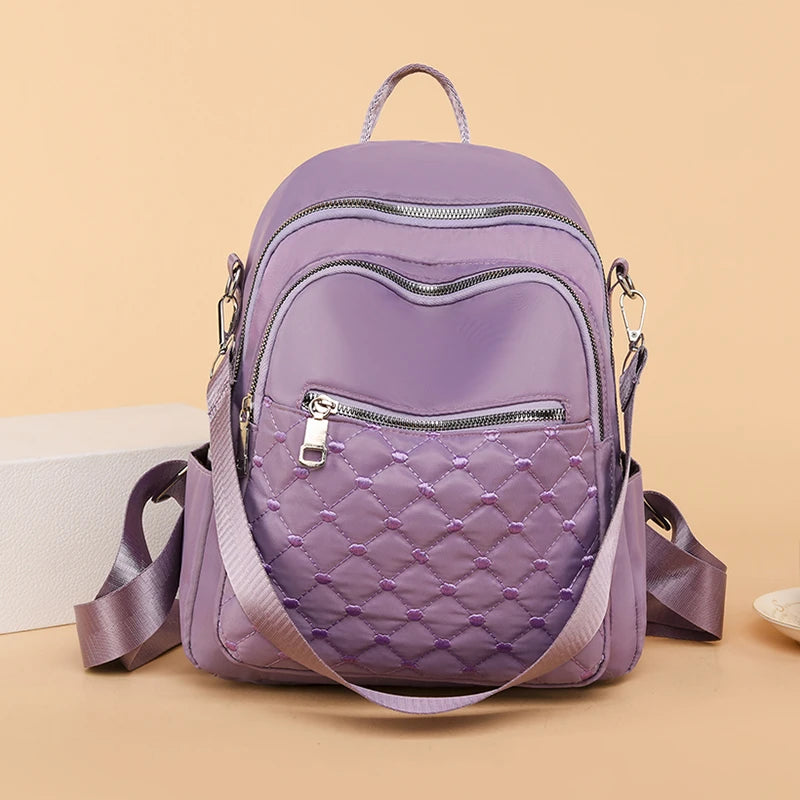 High Women Backpacks Oxford Shoulder Bags for Women School Girls Rucksack