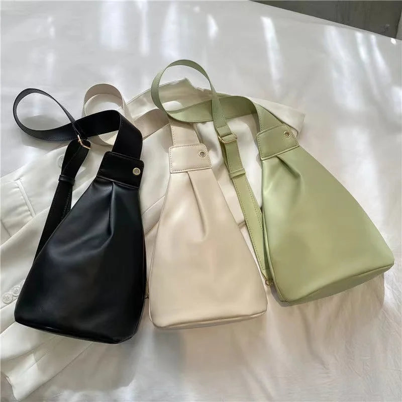 High Women Waist Packs Shoulder Bags Chest Crossbody All-match B