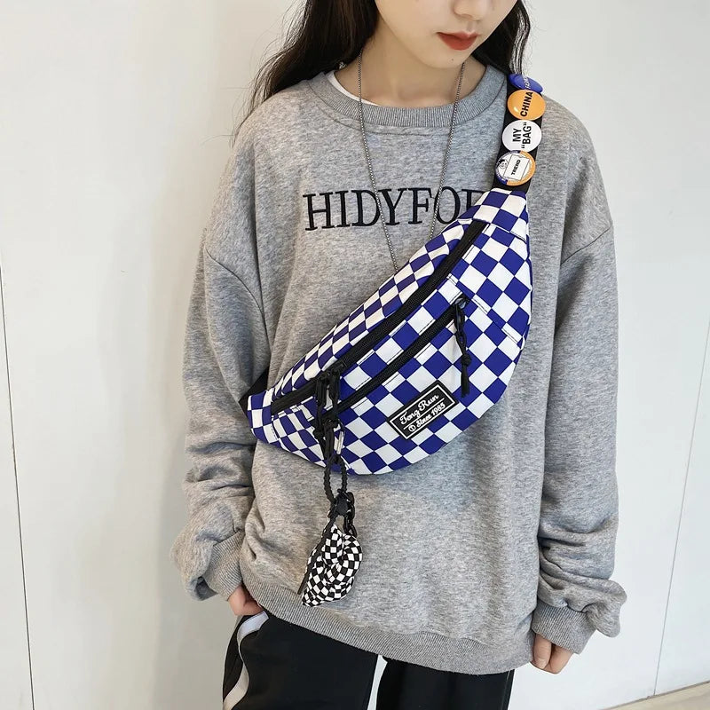 Unisex Waist Fanny Pack Chest Pouch Crossbody Bag