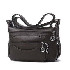 Retro Women Crossbody Shoulder Bags High Leather Women Messenger Bags