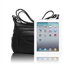 Retro Women Crossbody Shoulder Bags High Leather Women Messenger Bags